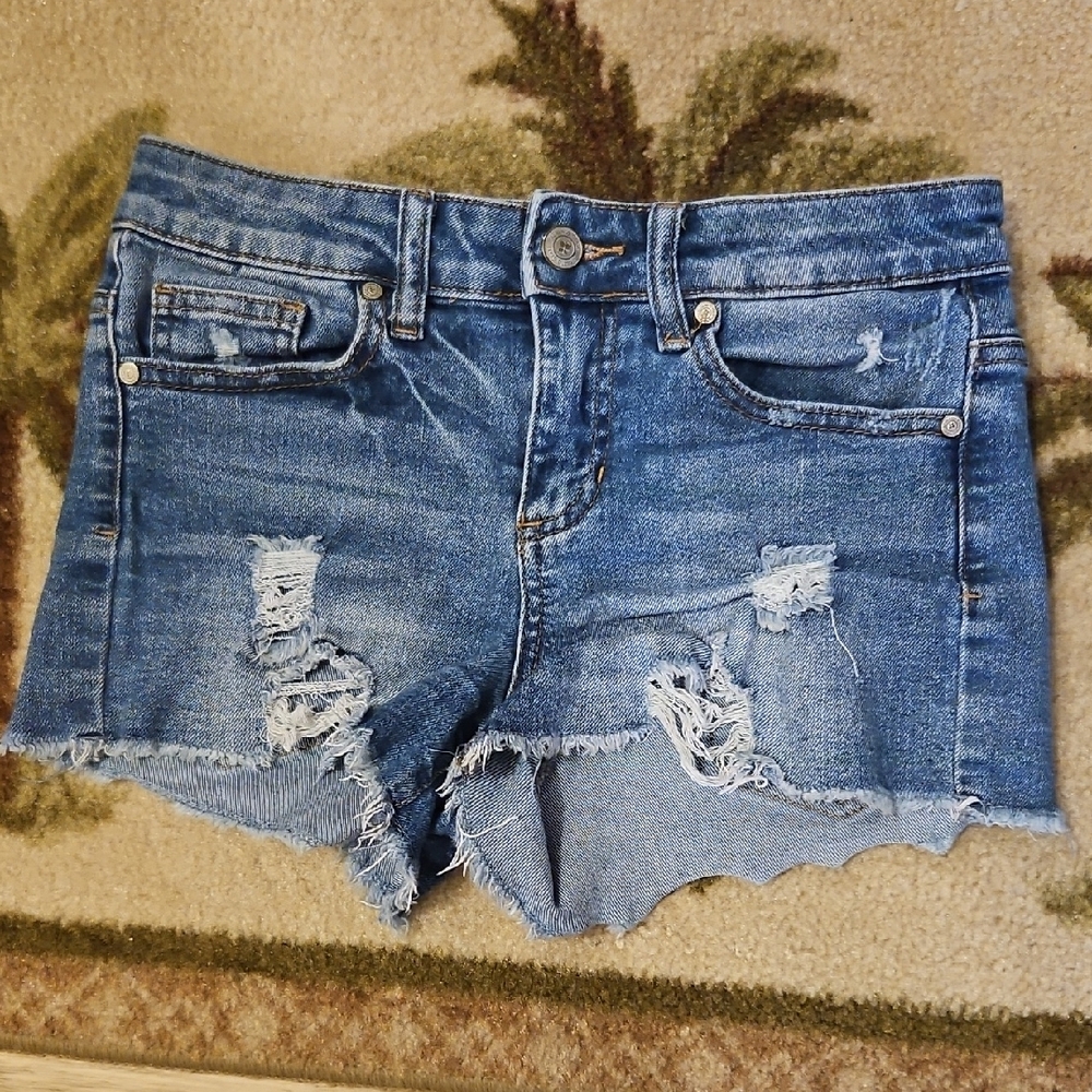 Women's Alter'd State Distressed Cut-Off Denim Shorts Size 24